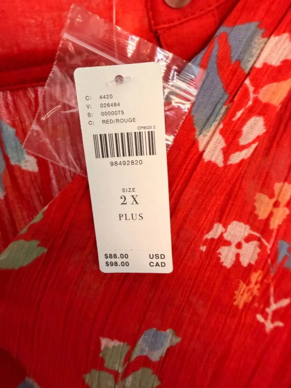 Anthropologie Lightweight Peasant Blouse - Picture 3 of 3